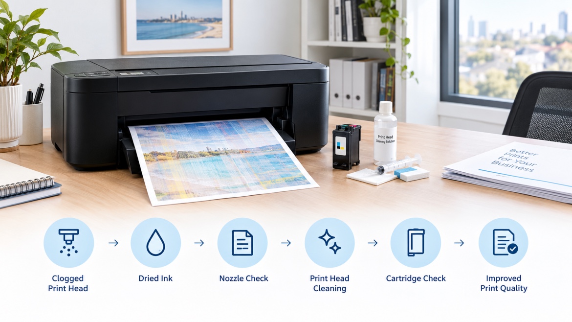 How to Clean a Printer Print Head