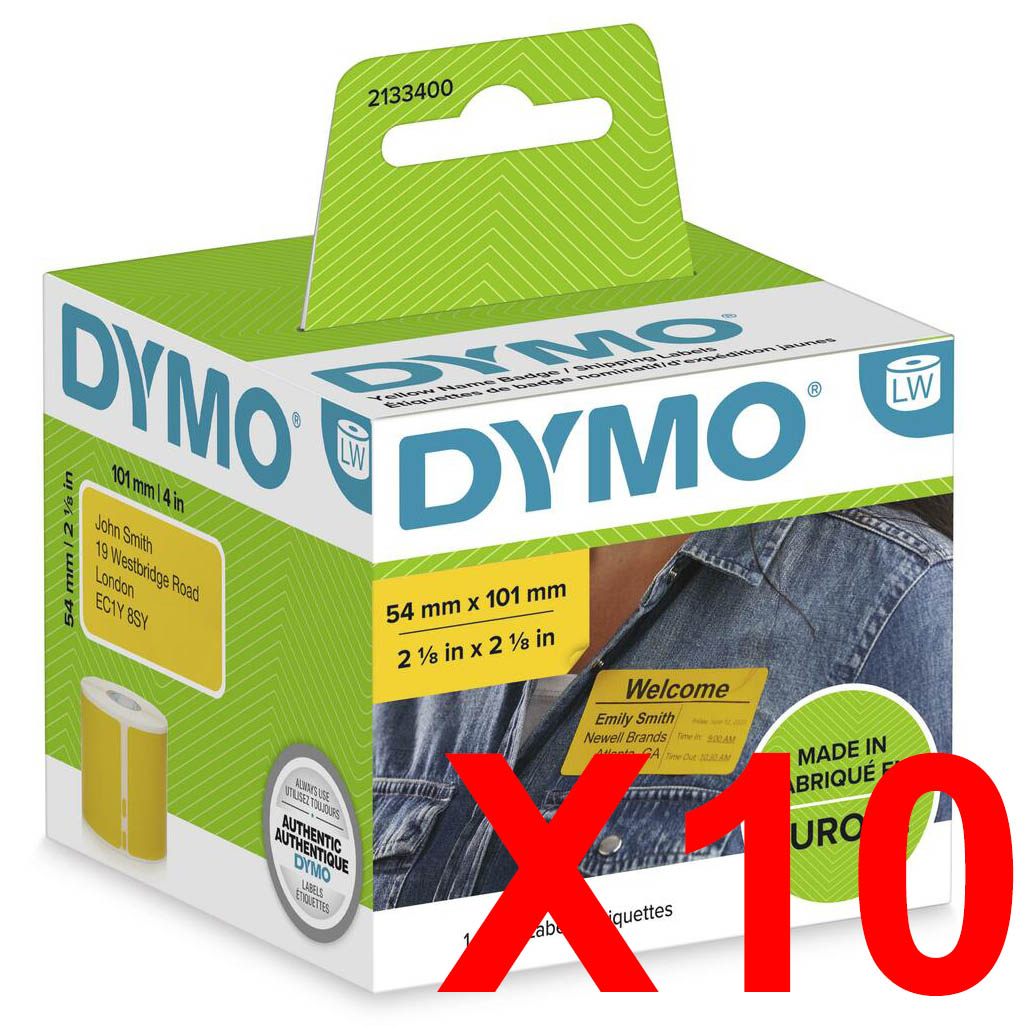 Dymo LabelWriter 310 SD2133400 x10 Yellow Gen.