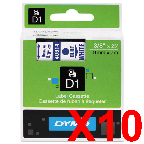 Dymo LabelManager 120P Labels x10 Gen. - Labels