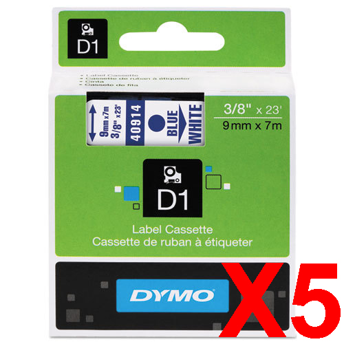 Dymo LabelManager 120P Labels x5 Gen. - Labels