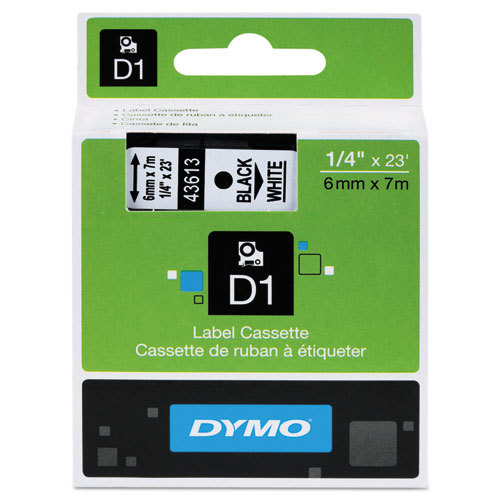 Dymo LabelManager 160 Labels x1 Black Gen. - Black Labels