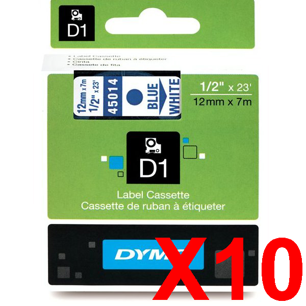 Dymo LabelManager 120P Labels x10 Gen. - Labels