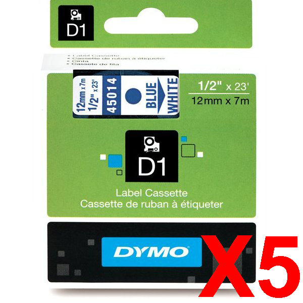Dymo LabelManager 120P Labels x5 Gen. - Labels
