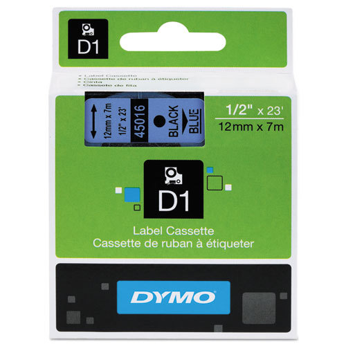 Dymo LabelManager 120P Labels x1 Black Gen. - Black Labels