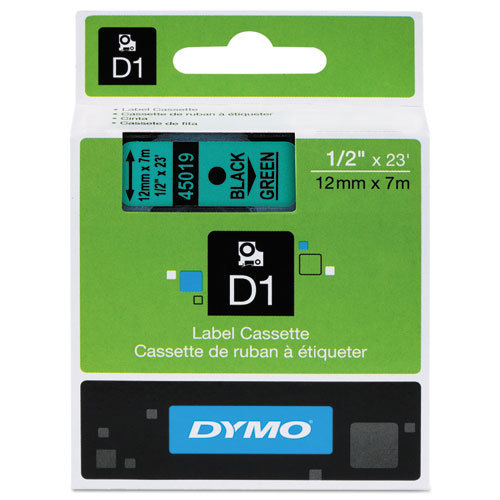 Dymo LabelManager 120P Labels x1 Black Gen. - Black Labels
