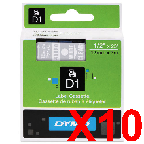 Dymo LabelManager 120P Labels x10 Gen. - Labels