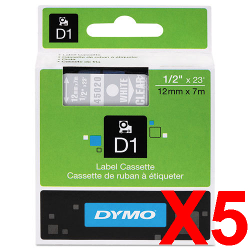 Dymo LabelManager 120P Labels x5 Gen. - Labels