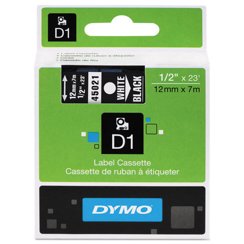 Dymo LabelManager 120P Labels x1 Black Gen. - Black Labels