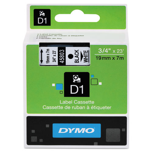 Dymo LabelManager 420P Labels x1 Black Gen. - Black Labels