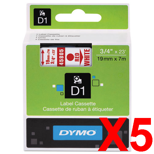 Dymo LabelManager 420P Labels x5 Gen. - Labels