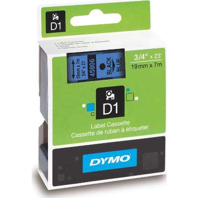 Dymo LabelManager 420P Labels x1 Black Gen. - Black Labels