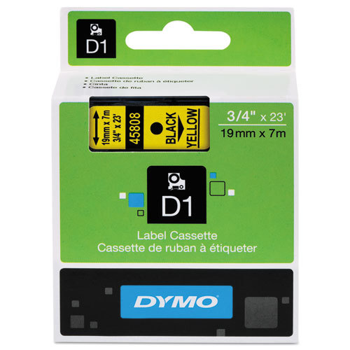Dymo LabelManager 420P Labels x1 Black Gen. - Black Labels