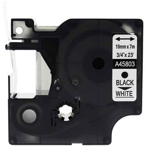 Dymo LabelManager 420P Labels x1 Black Comp. - Black Labels