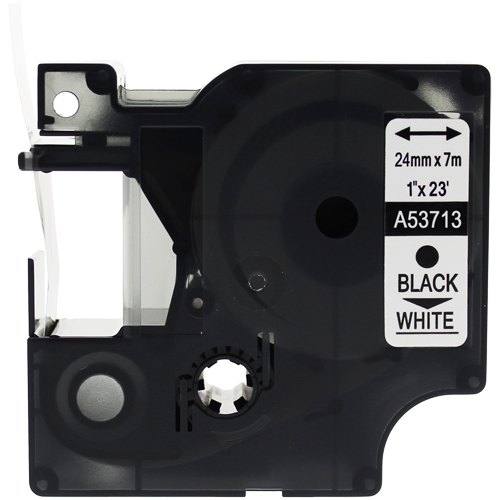 Dymo LabelManager 450D Labels x1 Black Comp. - Black Labels
