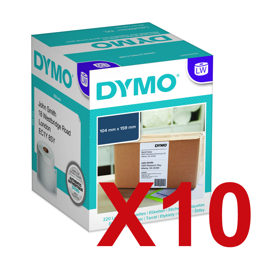 Dymo LabelWriter 4XL S0904980 x10 Gen.