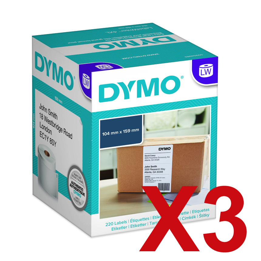 Dymo LabelWriter 4XL S0904980 x3 Gen.