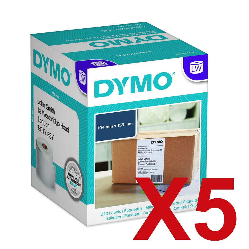 Dymo LabelWriter 4XL S0904980 x5 Gen.