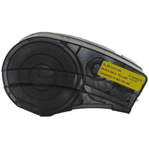 Brady BMP21-Plus M21-500-595-YL x1 Black Comp.