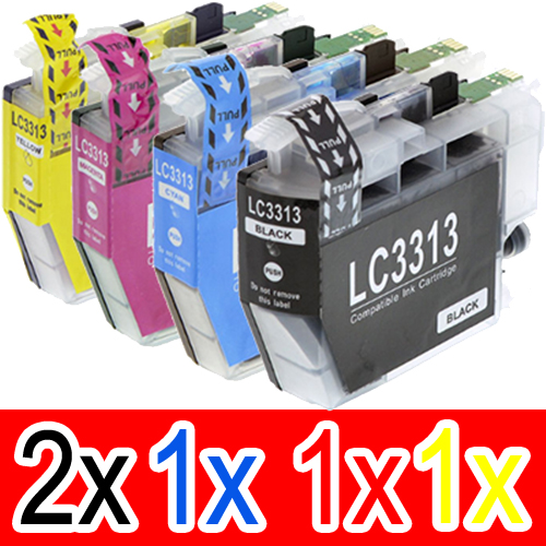Brother DCPJ772DW LC-3313 Comp.