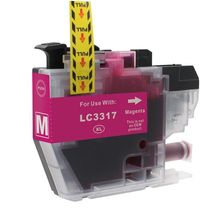 Brother MFCJ6530DW LC-3317M x1 Magenta Comp.