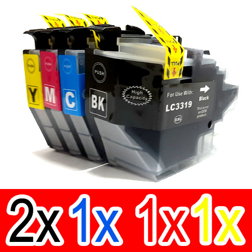 Brother MFCJ5930DW (2BK,1C,1M,1Y) x5 Comp.