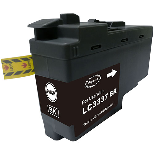Brother MFCJ6545DW LC-3337BK x1 Black Comp.