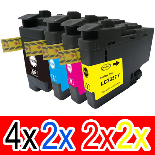 Brother MFCJ6545DW (4BK,2C,2M,2Y) x10 Comp.