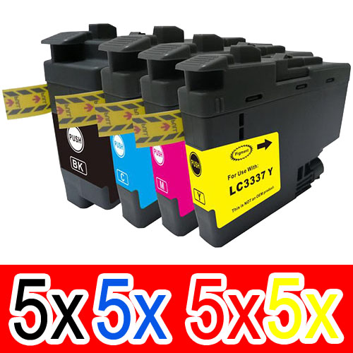 Brother MFCJ6545DW (5BK,5C,5M,5Y) x20 Comp.