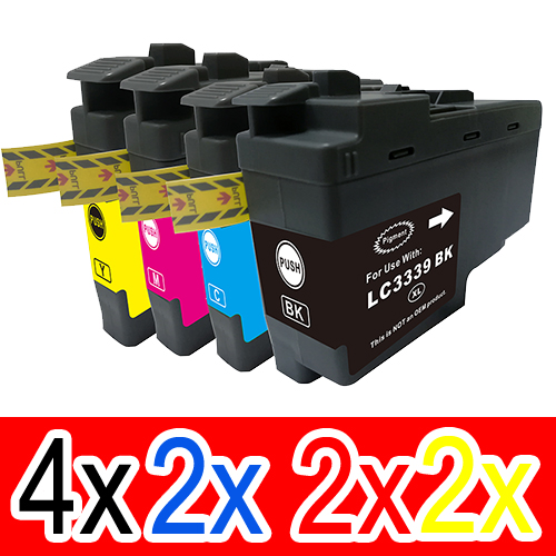 Brother MFCJ6545DW (4BK,2C,2M,2Y) x10 Comp.