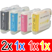 Brother MFC235C (2BK,1C,1M,1Y) x5 Comp.