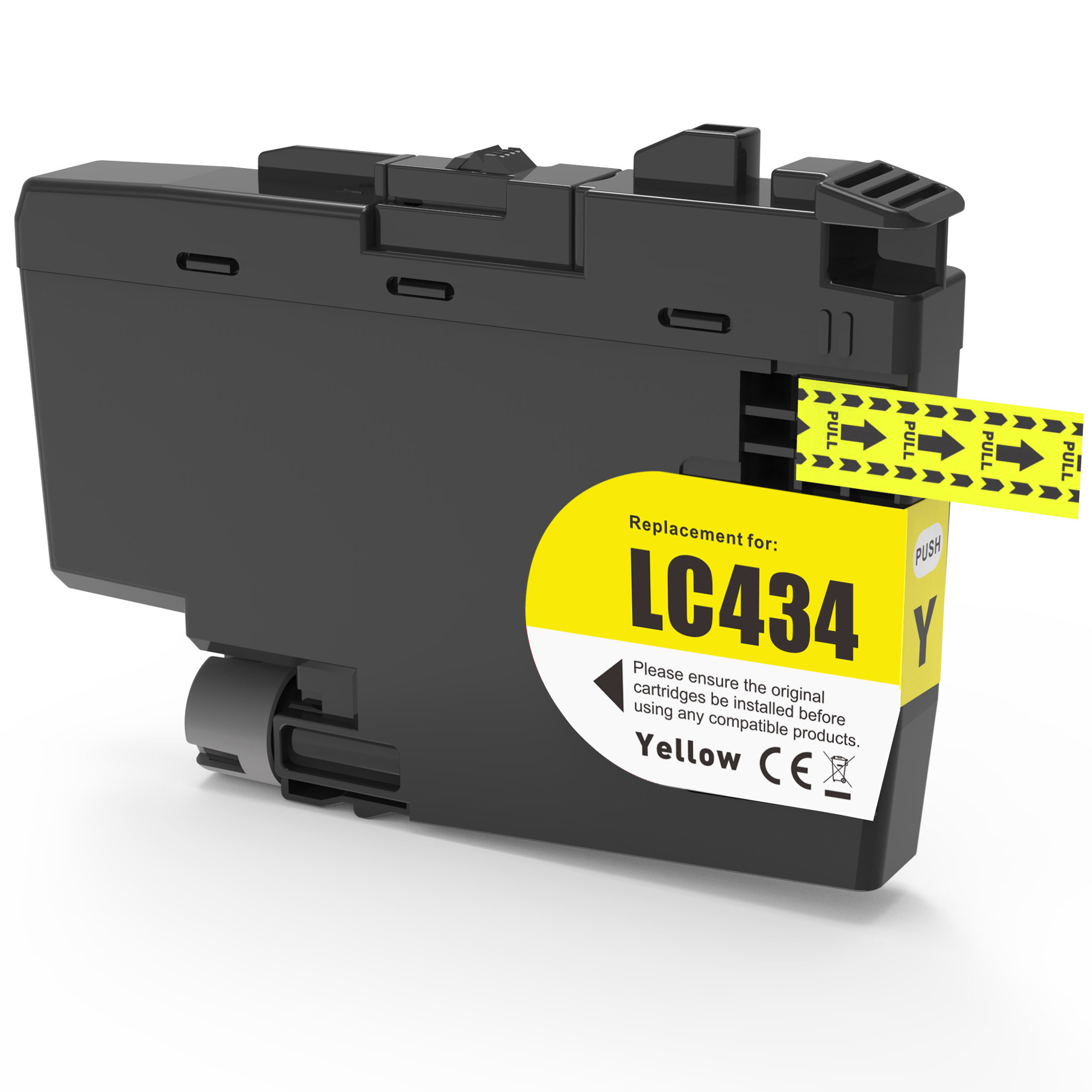 Brother DCPJ1200W LC-434/LC-434Y x1 Yellow Comp.