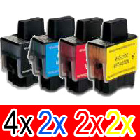 Brother MFC620CN (4BK,2C,2M,2Y) x10 Comp.