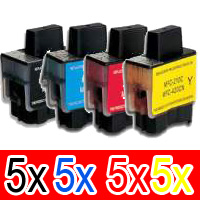 Brother MFC620CN (5BK,5C,5M,5Y) x20 Comp.