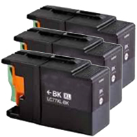 Brother DCPJ725DW LC-73/LC-73BK x3 Black Comp.