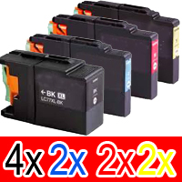 Brother MFCJ6510DW (4BK,2C,2M,2Y) x10 Comp.