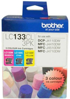 Brother MFCJ4410DW LC-133CL3PK x1 Gen.