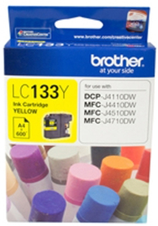 Brother MFCJ4410DW LC-133Y x1 Yellow Gen.