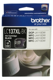 Brother MFCJ4410DW LC-137XLBK x1 Black Gen.