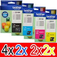 Brother DCPJ562DW LC-231 Gen.