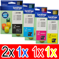 Brother DCPJ562DW LC-231 Gen.