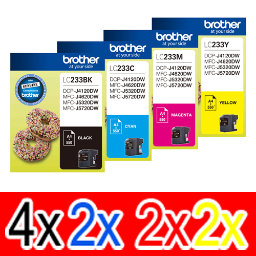 Brother DCPJ4120DW LC-233 Gen.