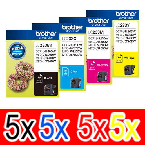 Brother DCPJ4120DW LC-233 Gen.