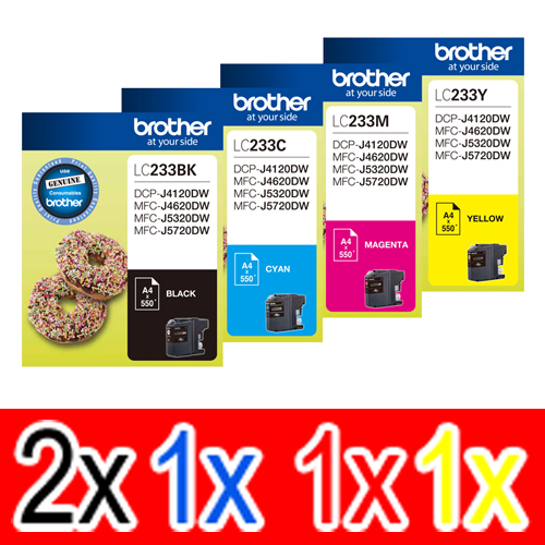 Brother DCPJ4120DW LC-233 Gen.