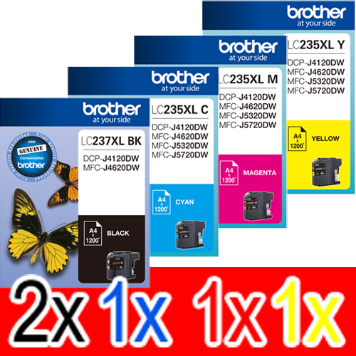 Brother DCPJ4120DW LC-237XL/LC-235XL Gen.