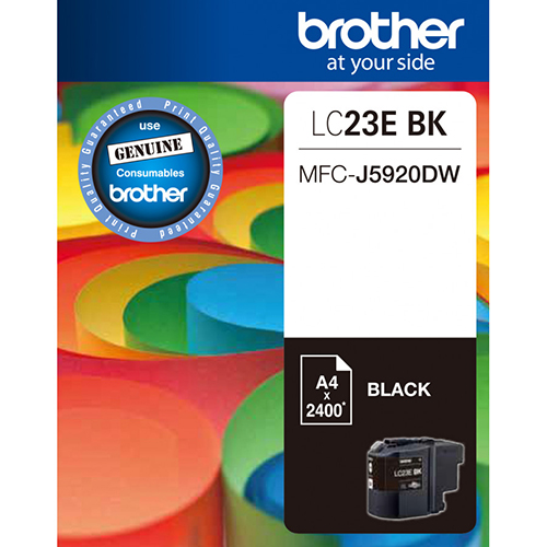 Brother MFCJ5920DW LC-23EBK x1 Black Gen.