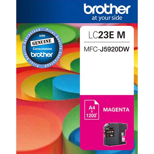 Brother MFCJ5920DW LC-23EM x1 Magenta Gen.