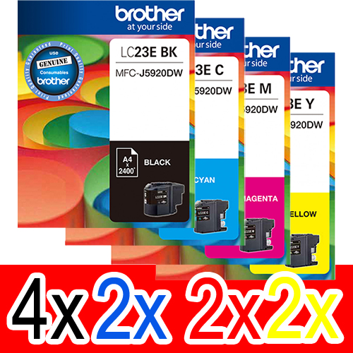 Brother MFCJ5920DW (4BK,2C,2M,2Y) x10 Gen.