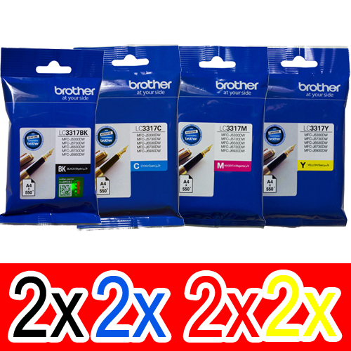 Brother MFCJ6530DW (2BK,2C,2M,2Y) x8 Gen.