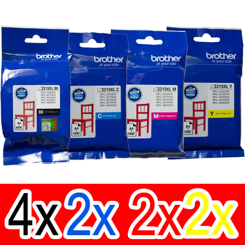 Brother MFCJ6530DW (4BK,2C,2M,2Y) x10 Gen.