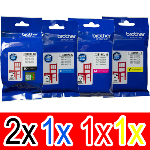 Brother MFCJ6530DW (2BK,1C,1M,1Y) x5 Gen.